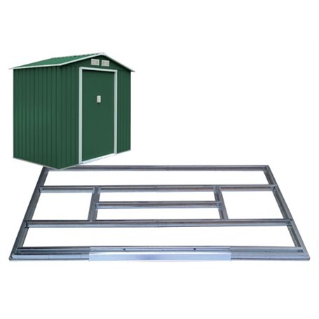 Kit fondazioni per Garden Cottage Metalgreen Per Lunghezza 213 cm.