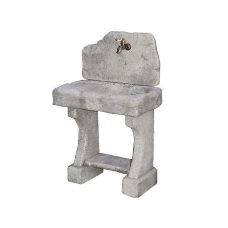 LAVELLI DECOGARDEN RUSTICO peso 148kg 72x40xH120 cm colore grigio in pietra
