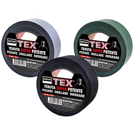 1PZ NASTRO TELATO BOSTON TEX 48MM X 25 MT VERDE