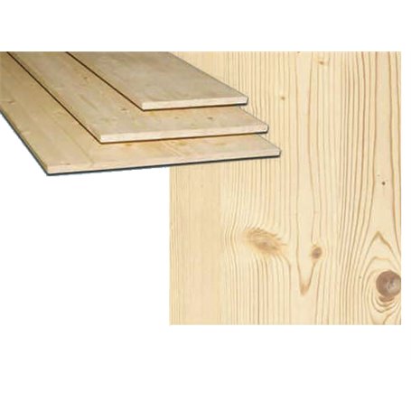 TAVOLE ABETE LAMELLARE 200x30 cm. Spessore 1,8 cm