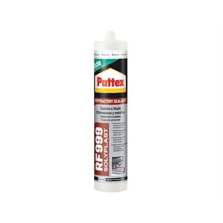 SILICONE PATTEX SIGILLANTE REFRATTARIO RF 999 FINO A 1500 GRADI 310 ML