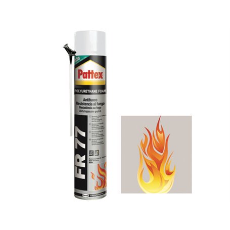 SCHIUMA PATTEX POLIURETANICA ANTIFUOCO FR77 DA 750ML
