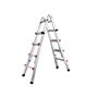 Scale Step Up Piuma Telescopiche Gradini 5+5 ALTEZZA max 4,98 mt ALTEZZA Chiusa 1,39 mt