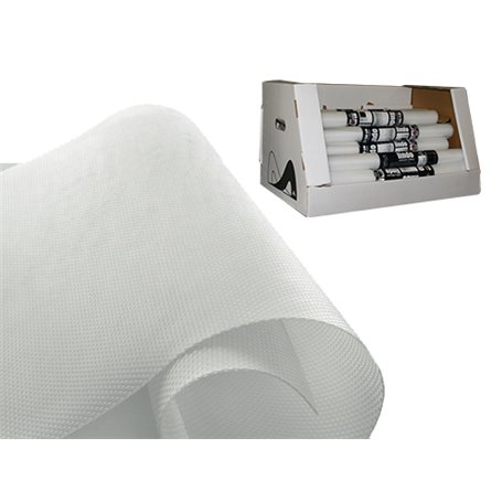 1PZ PLASTICA PER CASSETTI Trasparente rotolo 150x50 cm.con superficie antiscivolo. 