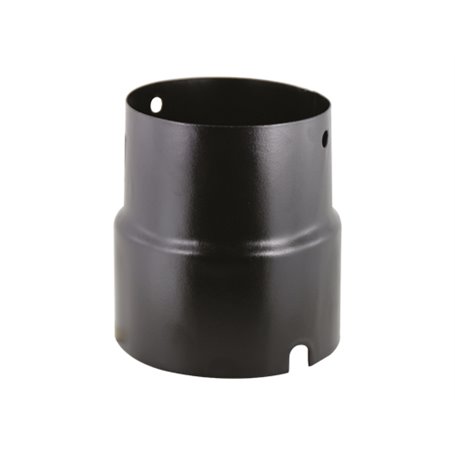 RIDUZIONE TUBI PER STUFA PARLOR NERO OPACO DIAMETRO 13/12CM