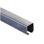 BINARI PORTE SCORREVOLI ZINCATI MM.33X34 BARRE 3MT