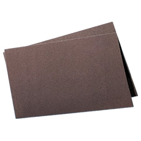 1PZ TELA SMERIGLIO N°0 FOGLI 19X28 CM GRANA 100 CF.50 PZ