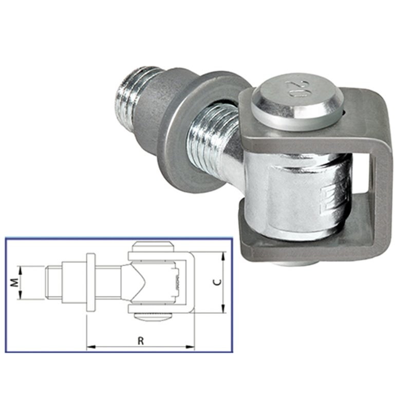 4 Aste Filettate Di Ricambio Per Cancelletti Di Sicurezza Per Bambini - M10x80mm, Nero, Con Puntali In Gomma - 3