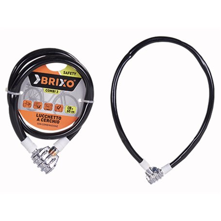 LUCCHETTI BRIXO A CERCHIO PER CICLI COMBI CM.8x65