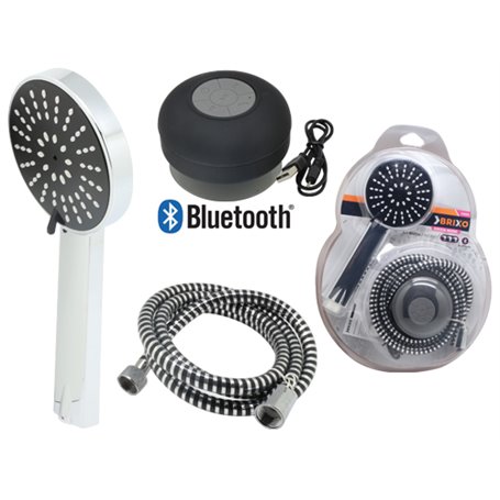 KIT DOCCIA BRIXO MUSIC SHOWER CROMO