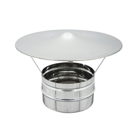 FUMAIOLI FISSI CAPPELLO CINESE INOX SPESSORE 0,6mm DIAMETRO 10cm