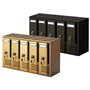 BLOCCHIERE CUBO BRONZO C4 CM.42x17,5x30H