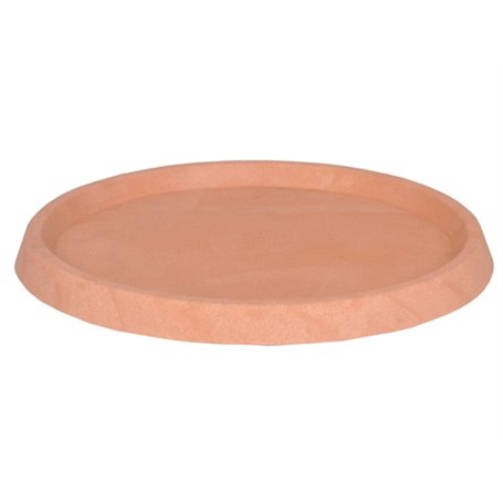 Scheurich 58946 Sottovaso In Plastica Resistente, Diametro 24 Cm, Altezza 3.5 Cm, Made In Germany, Per Vasi Da Interni Ed Esterni