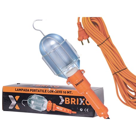 LAMPADE PORTATILI BRIXO CON CAVO 10MT