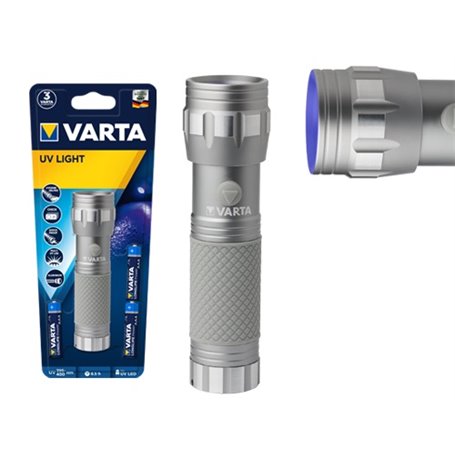 TORCE VARTA LED UV LIGHT LUNGHEZZA 12 CM