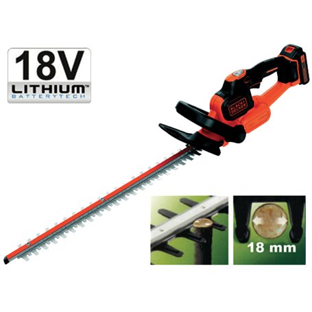 TAGLIASIEPI B+D 18V LI GTC 18502 PC LAMA 50CM