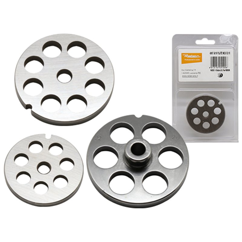 Piastra Per Tritacarne N.22 – Fori 20 Mm – Acciaio Al Carbonio Uso Intensivo Reber 84374142