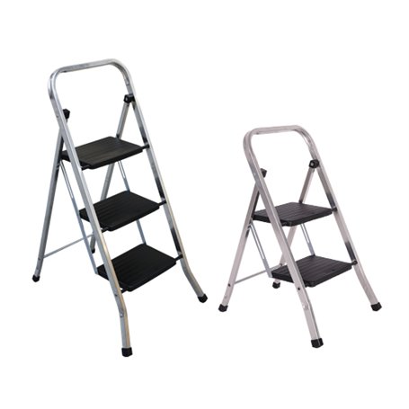SGABELLO ALLUMINIO STEP UP LIGHT GRADINI 3 L53XP69XH102 CM
