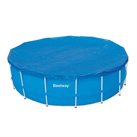 TELI SUPERIORI TONDI PER PISCINE CON TELAIO BESTWAY 58037 366 CM IN PVC