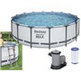 Piscine tonde Steel Pro Max BestWay 5612Z DIAMETRO488xH122cm Capacità 19.480 Lt