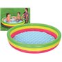 PISCINA BABY SUMMER 3 ANELLI B/W MOD 51103 Capacità  211lt 152xH30 cm