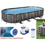 Piscine ovali Steel Set BestWay 5611T DIAMETRO732x366xH122cm Capacità  25.495Lt