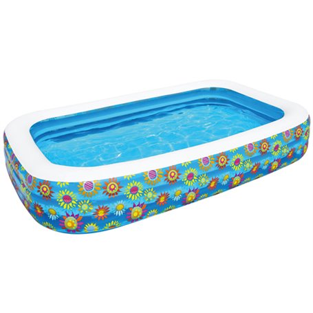 PISCINA GONFIABILI RETTANGOLARI BESTWAY 54121 IN PVC DIMENSIONI 305X183XH56 CM