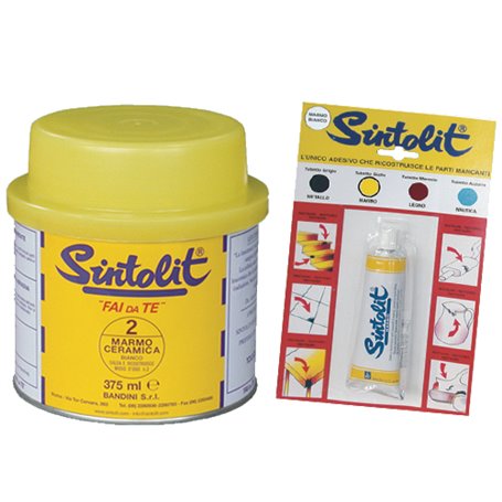 STUCCO PER MARMO SINTOLIT BARATTOLO 375 ML. COLORE PAGLIERINO