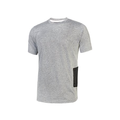 1PZ Abbigliamento U-Power T-Shirt Road Colore grey silver Taglia L Confezione 3PZ
