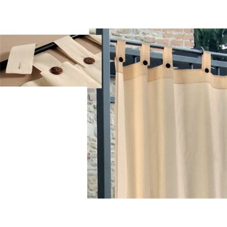 TENDE DA SOLE GAZEBO 52% POLIESTERE CM.160X270 BEIGE