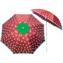 OMBRELLONE SPIAGGIA FRUTTA FRAGOLA DIAMETRO 180cm