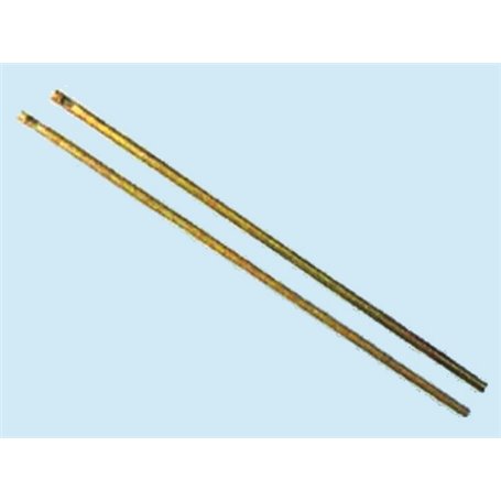 1COPPIA ASTA CATENACCIO CISA 06415/00 E 06451/00 06451: PUNTALE MONOBLOCCO DIAMETRO 8MM LUNGHEZZA 120 CM