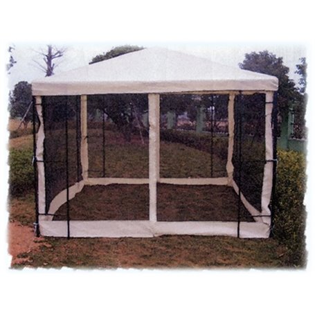 SET ZANZARIERA PER GAZEBO Dimensioni 300x300 cm.