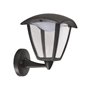 LANTERNE SELENE LED A MURO BRACCIO INFERIORE 4 FACCE CM.16x19x23H