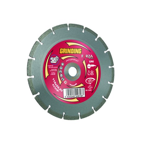 DISCHI DIAMANTATI GRINDING FORZA SETTORE DIAMETRO 230x2,5mm FORO 22,2mm H.7mm