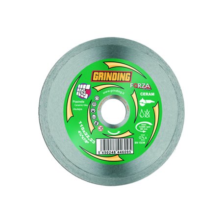 DISCHI DIAMANTATI GRINDING FORZA CERAMICA DIAMETRO 115x7,7mm FORO 22,2mm H.7mm