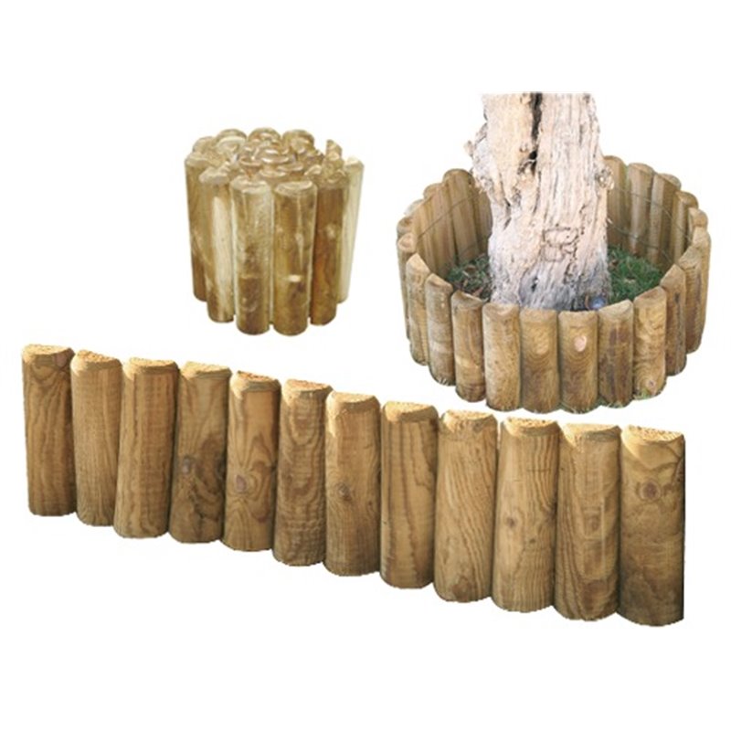 CF Da 1PZ Steccato Staccionata In Legno Per Giardino E Recinzioni Lungh CM 200 X - Foto 10