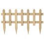BORDURE STACCIONATE GARDEN LEGNO Dimensioni H42x67x2 cm.