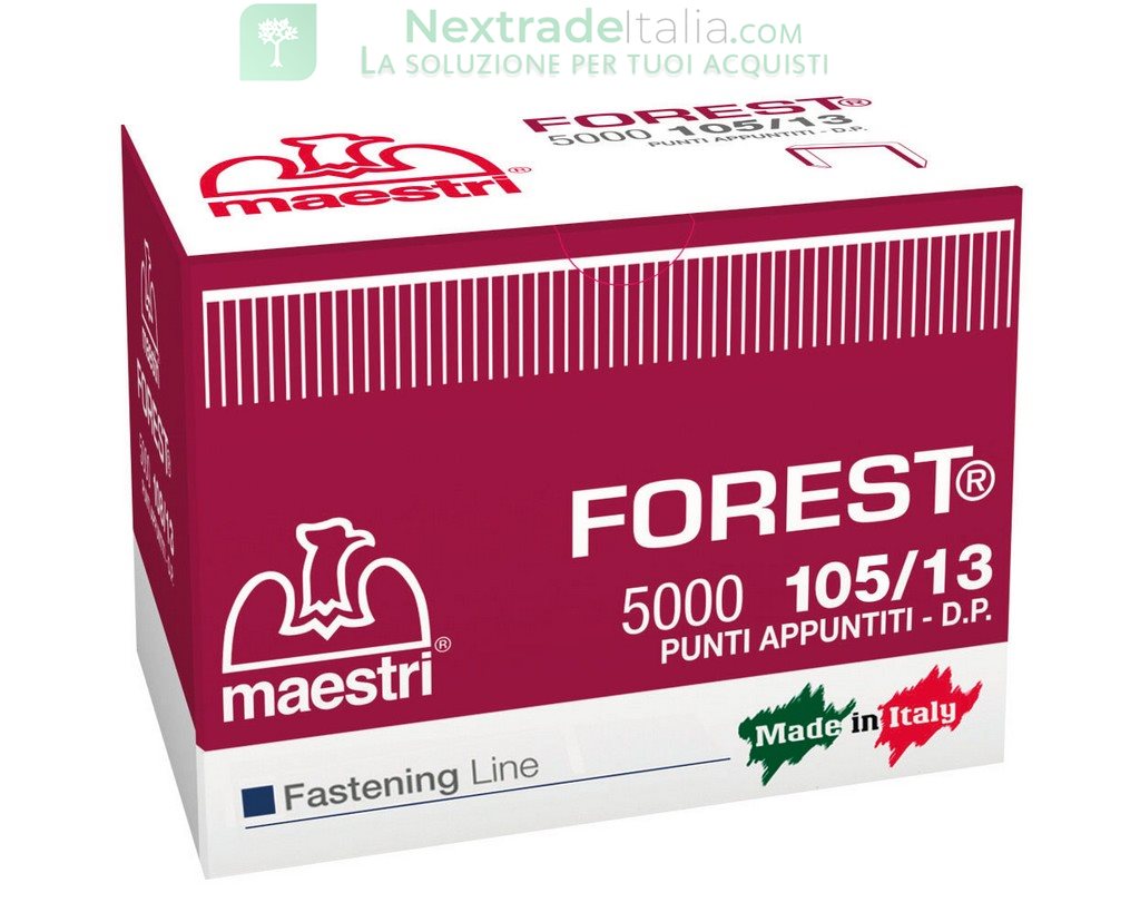 Maestri Punti ART. 105/13 (PZ.5000) — Chiodi e graffe — rif. FERX.3667.STOCK Maestri Punti ART. 105/13 (PZ.5000) — Chiodi e graffe — rif. FERX.3667.STOCK