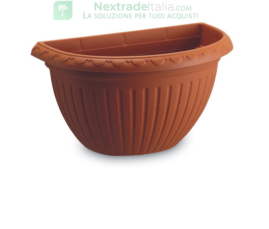 Vaso in Plastica a Muro Argo 40XH22 CM — rif. FERX.18232.STOCK Vaso in Plastica a Muro Argo 40XH22 CM — rif. FERX.18232.STOCK