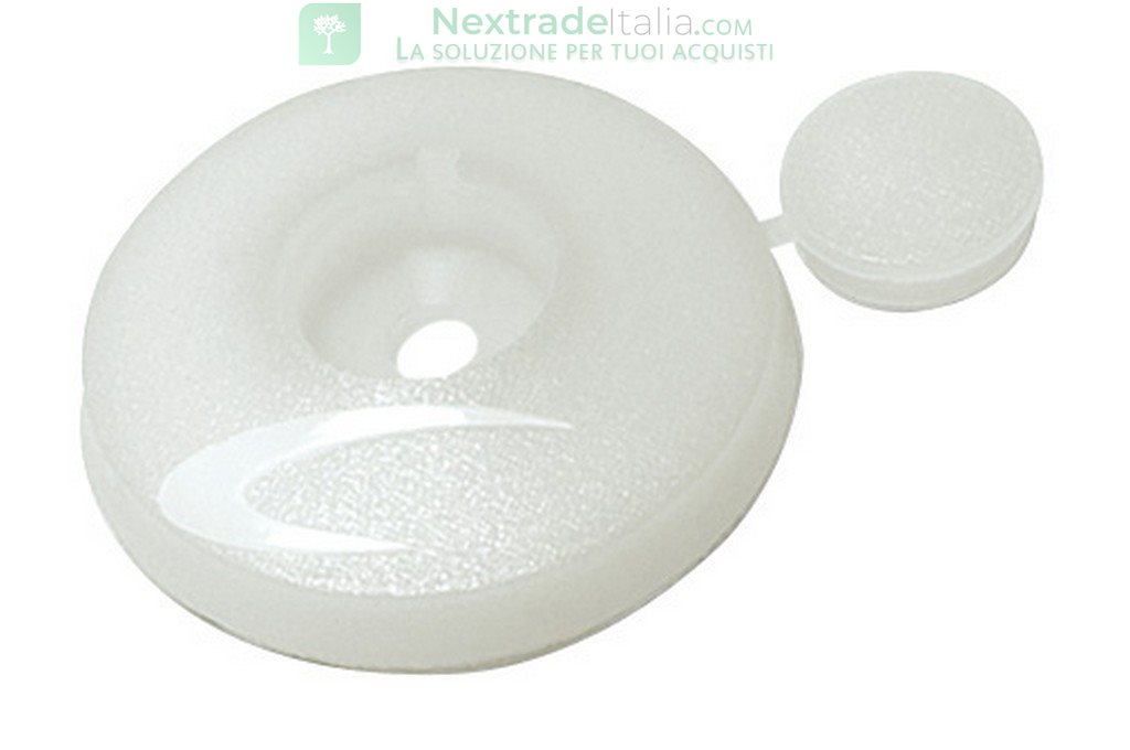25PZ RONDELLONE NYLON CON ESPANSO PER LASTRA DI POLICARBONATO DIAMETRO 40MM (CIRCA),LUNGHEZZA GAMBO 6 MM 25PZ RONDELLONE NYLON CON ESPANSO PER LASTRA DI POLICARBONATO DIAMETRO 40MM (CIRCA),LUNGHEZZA GAMBO 6 MM