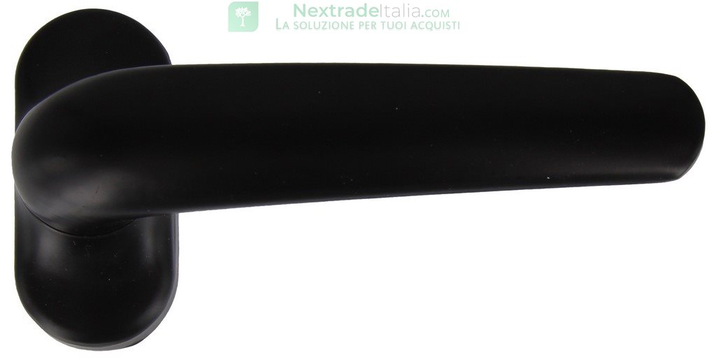 MANIGLIA PER INFISSI IN ALLUMINIO NERA — rif. FERX.92325.STOCK