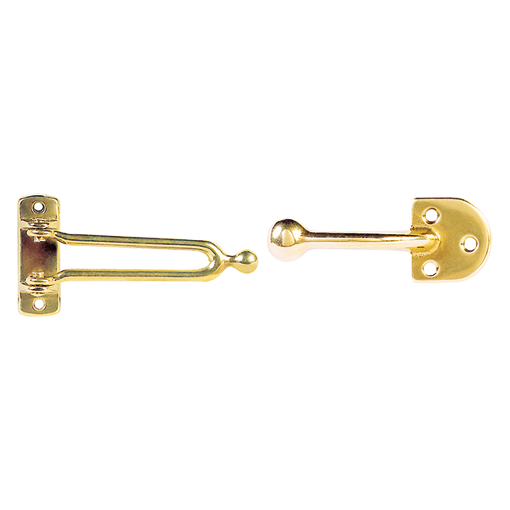1PZ Fermaporta con Gancio pz 1 - lucido — rif. FERX.37320NLM