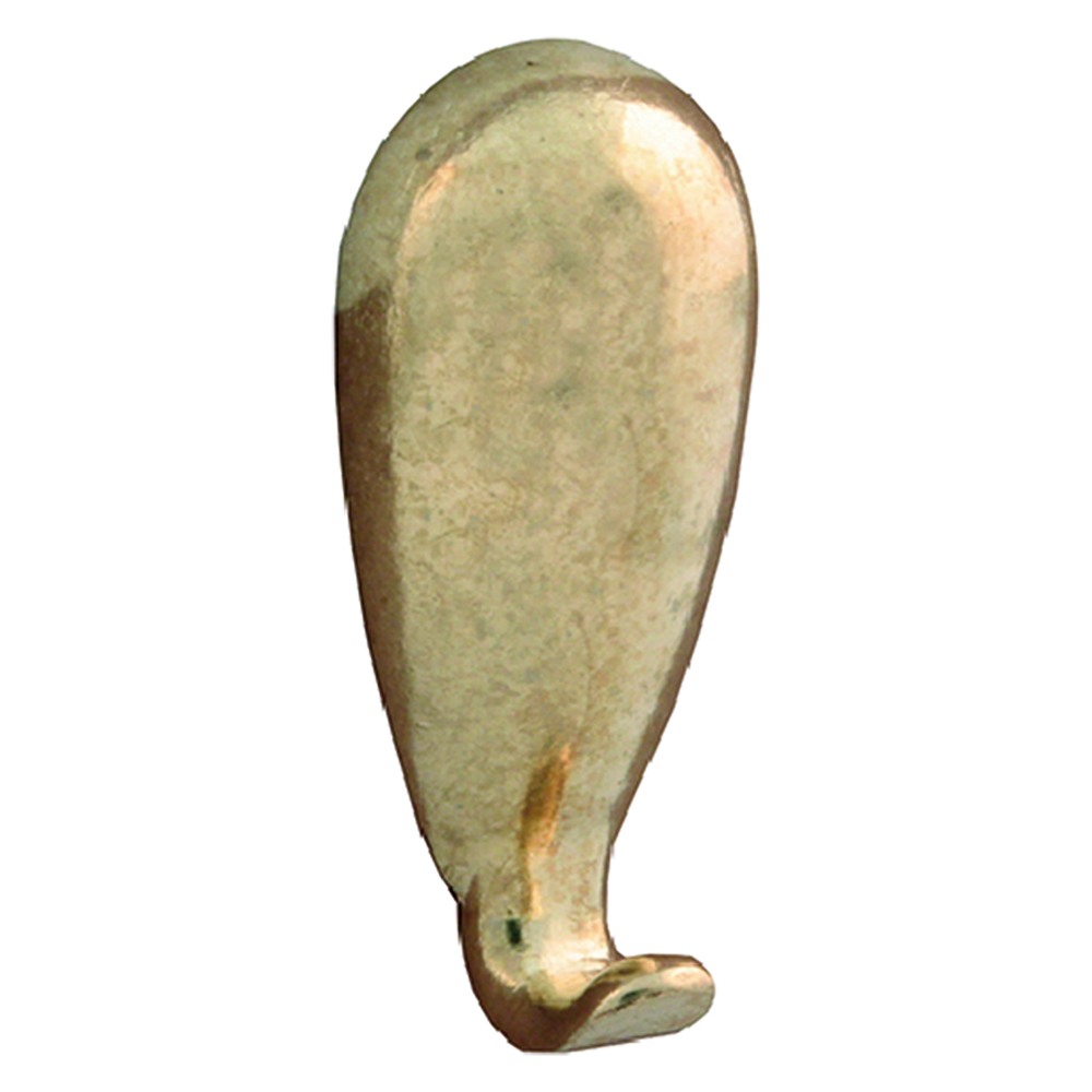 1PZ Gancio per Quadri 'goccia' mm 30 - pz. 5 oro — rif. FERX.30810NLM