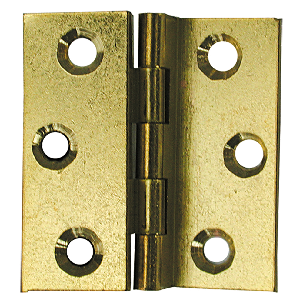 1PZ CERNIERA MEZZO COLLO OTTONE mm. 60x50 - pz. 2 — Cerniere e cardini — rif. FERX.38202NLM