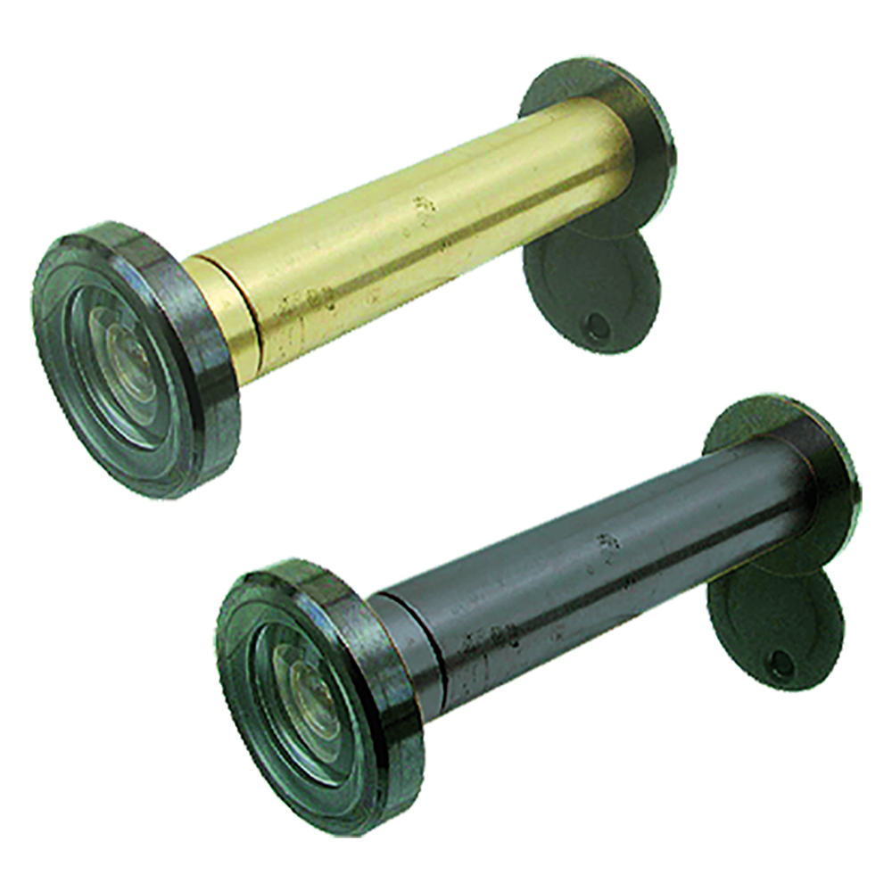 1PZ Spioncino Modello 'ring' mm 80/120 - ottone bronzato pz.1 — rif. FERX.37216NLM