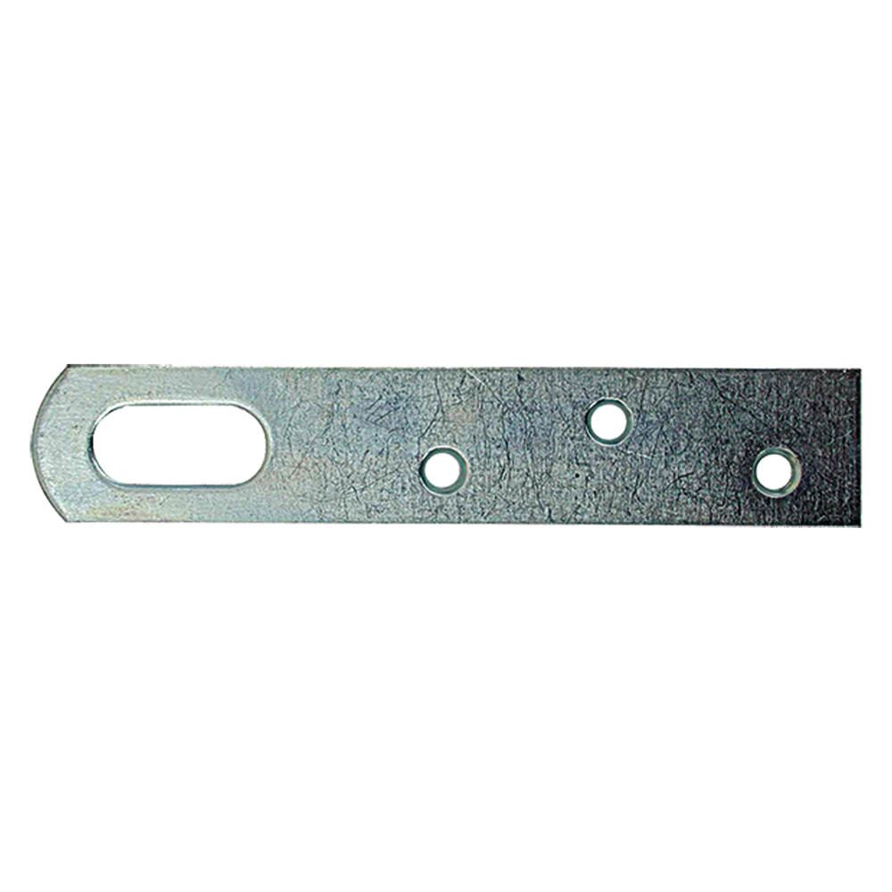 1PZ LASTRINA PER PENSILI CON ASOLA mm. 80 - pz. 8 — Piastre e angolari — rif. FERX.38071NLM