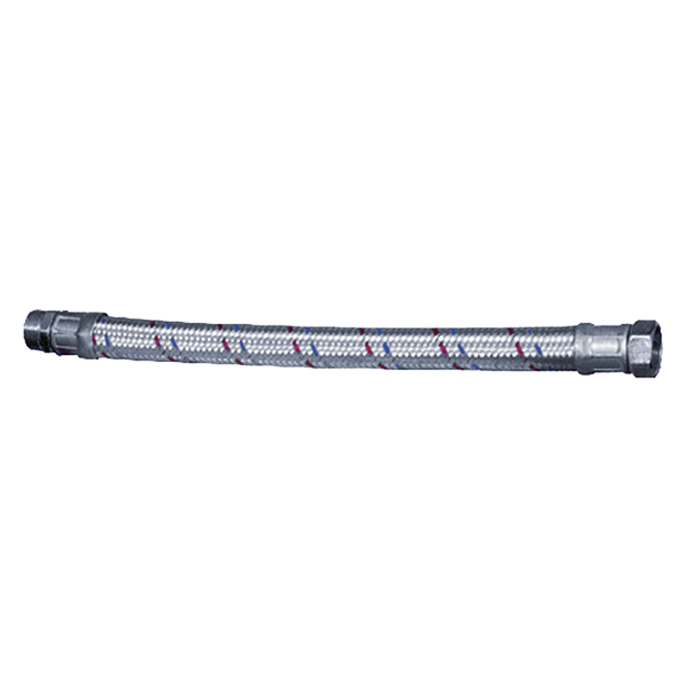 1PZ Flessibile Prolungato cm 30 - M 1/2 x F 1/2 - pz.2 — rif. FERX.20422NLM 1PZ Flessibile Prolungato cm 30 - M 1/2 x F 1/2 - pz.2 — rif. FERX.20422NLM