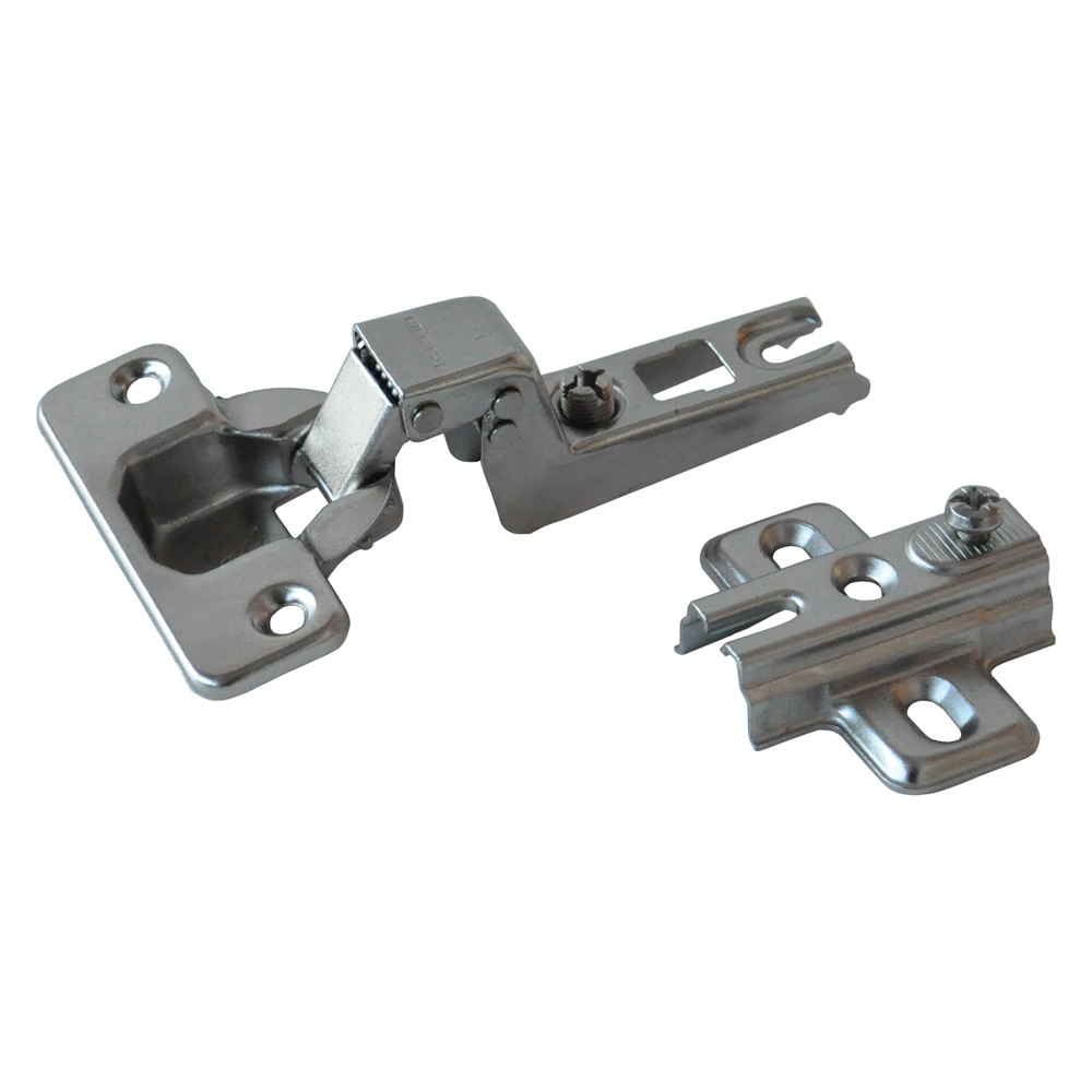 1PZ CERNIERA PER MOBILI mm. 35 - pz. 2 collo alto 18 — Ferramenta per legno e mobili — rif. FERX.38252NLM