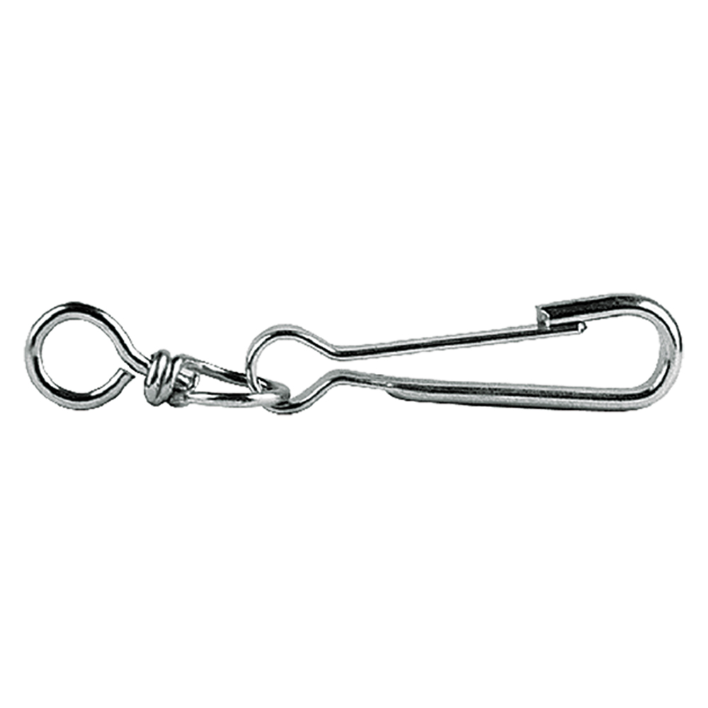1PZ MOSCHETTONE SIMPLEX mm 100 - pz 2 — Ganci, moschettoni e anelli — rif. FERX.39010NLM